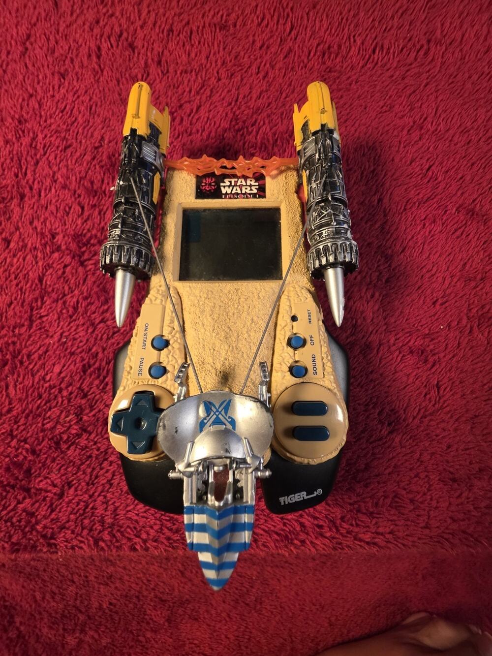 1999 Tiger Star Wars Episode I Podrace Challenge Handheld Game Tested And Works